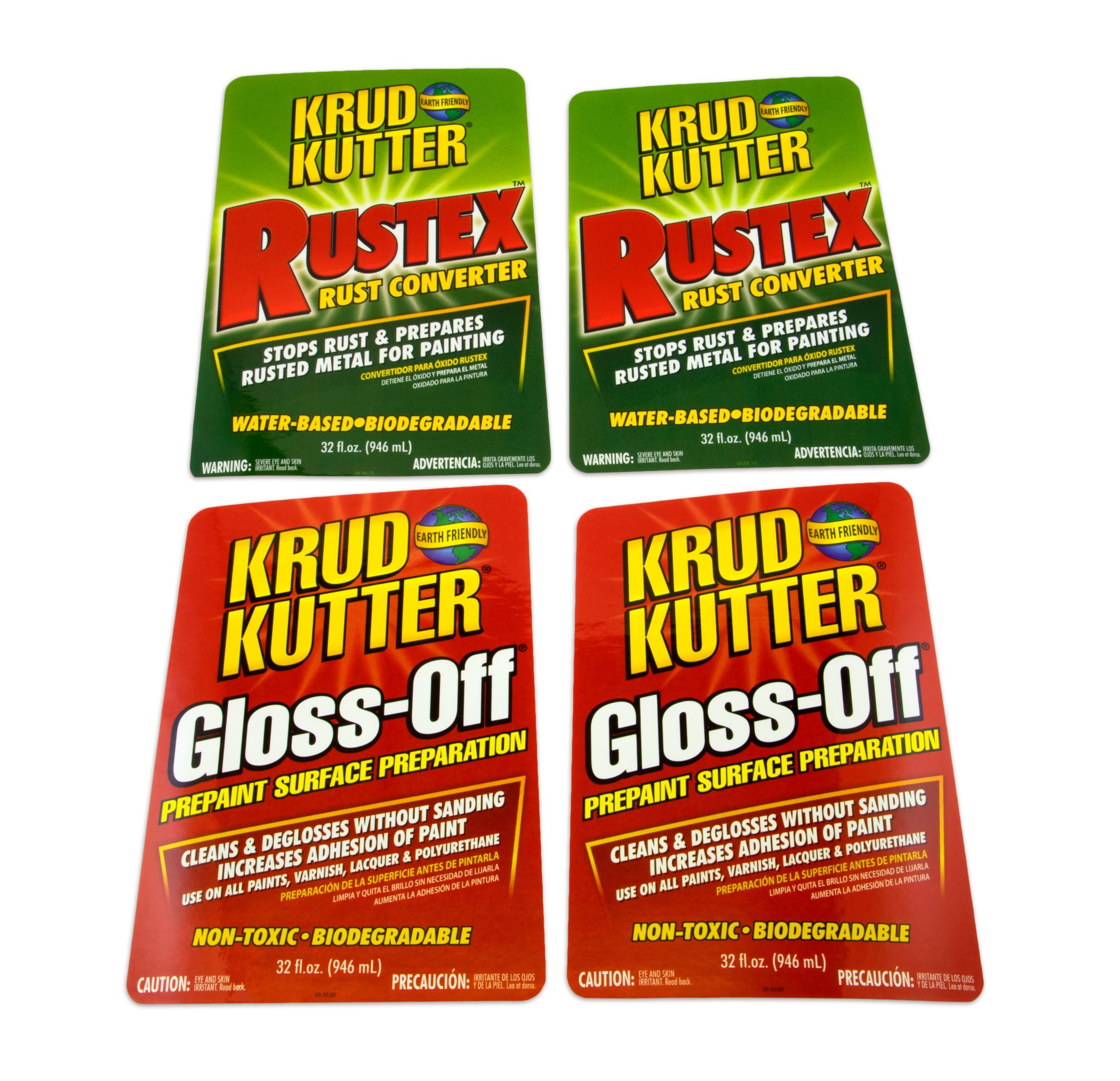 Krud Kutter labels