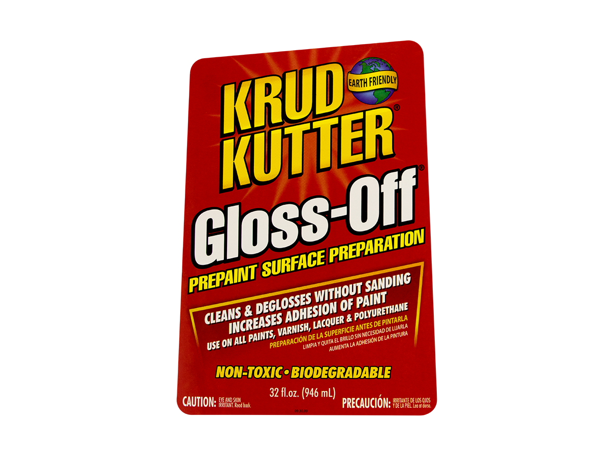 Krud Kutter Cleaner Product Label