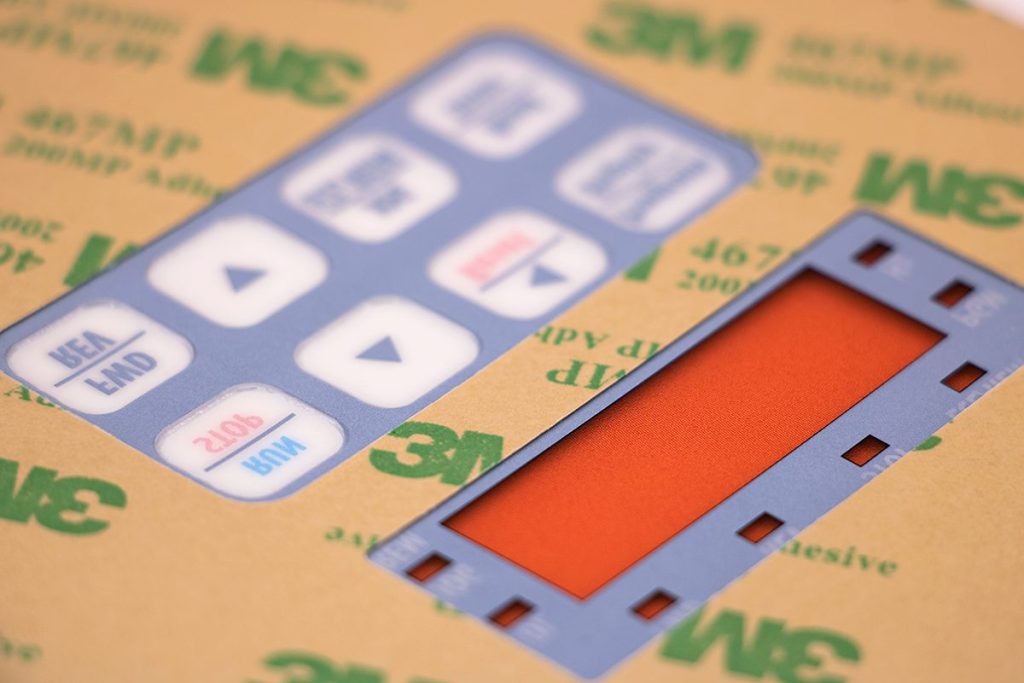 Graphic Overlay Adhesive 2-mil