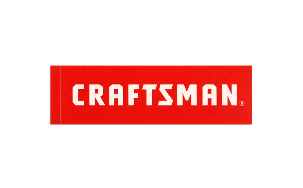 Craftsman label