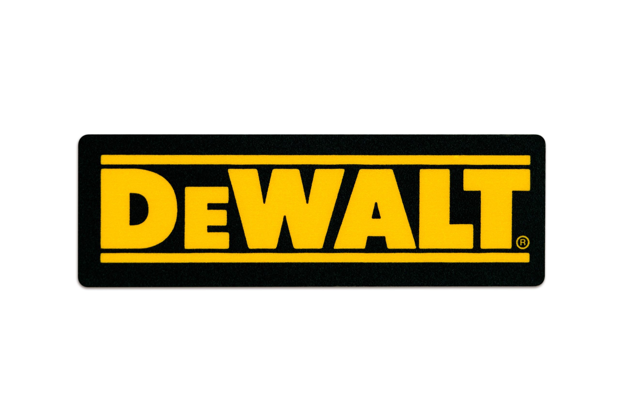 Dewalt label