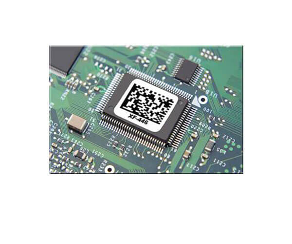 High Temperature Labels - QR Code On Chip