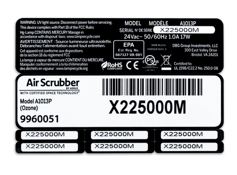Rohs Machine Sticker RoHS Compliant Labels & Stickers - Restriction of Hazardous Substances ...