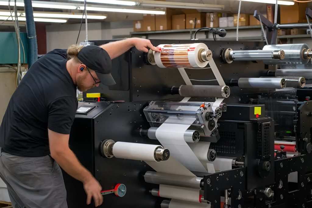 Digital Roll Label Processing At Label-Aid