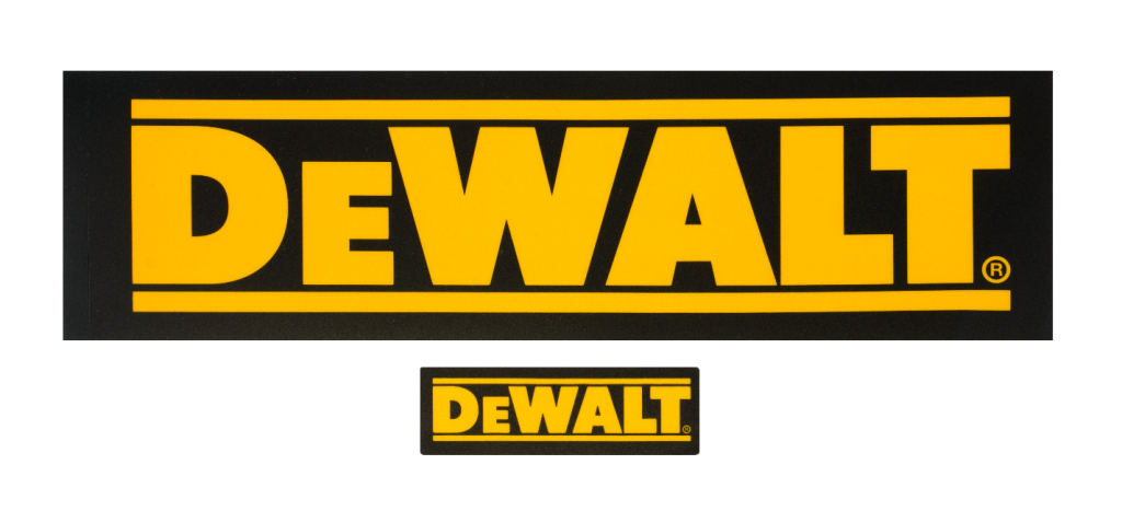 Dewalt Label Sizes